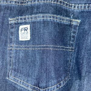 Tyndale FRC FR CAT 2 20 Cal Jeans Mens 38x34 Made USA Arc Rated NFPA 2112 M24MT
